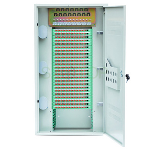 288 Core ODF SC LC FC ST Fiber Optic Distribution Frame FTTH Fiber Patch Panel Pigtail cold-rolled sheet