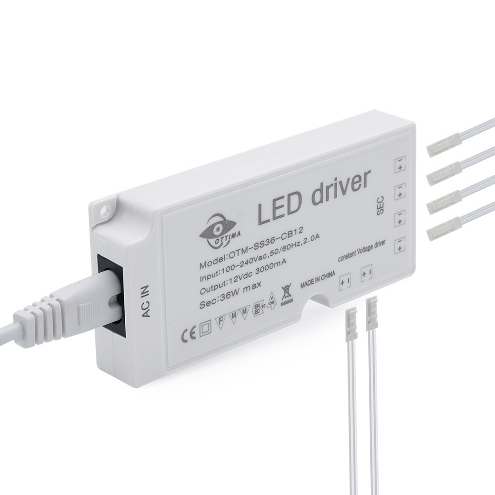 12v 24v 36v 48v Dimmable Led Driver Power Supply 20w 40w 60w Constant Voltage Ultra-thin Led Driver For Led Panel Light