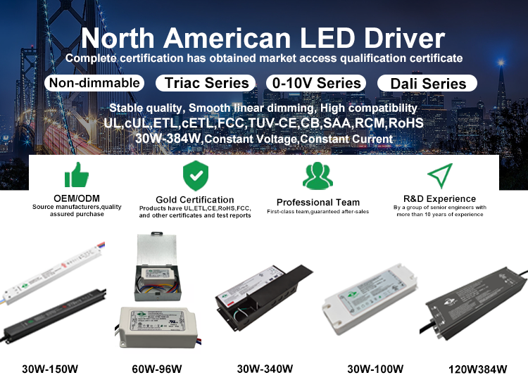 100W 48V Output LED Driver All-in-One Machine Dimming: 0.1-100% LED Power Supply