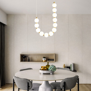 Luxury Living Room Chandelier Pendant Light Modern Geometrical Pendant Light For Kitchen Island