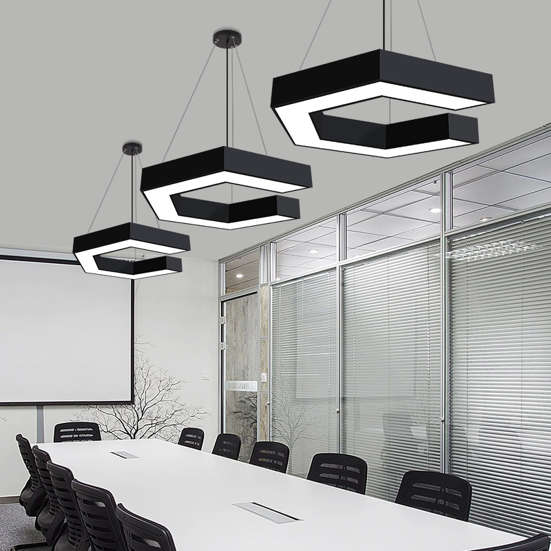 New design office Led pendant creative office hexagon chandeliers & pendant lights