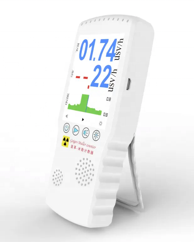 Professional Geiger Counter Nuclear Radiation Detector Mini Portable Radioactive Beta Gamma X Ray Tester