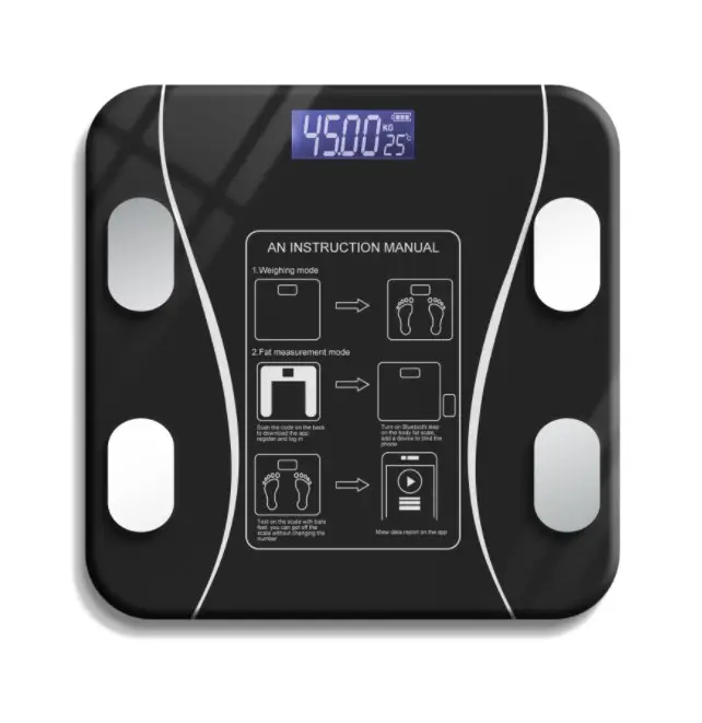 Smart wireless APP Body Scales Fat measure 180KG Bathroom Body Weighing Scales hotel home use OEM electronic scales