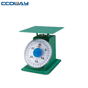 30kg mechanical scale manual kitchen spring scale with pan