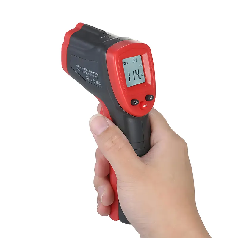 Factory Price Industrial Infrared Thermometer 550 C Non Contact Temperature Gun for Barbecue Oven