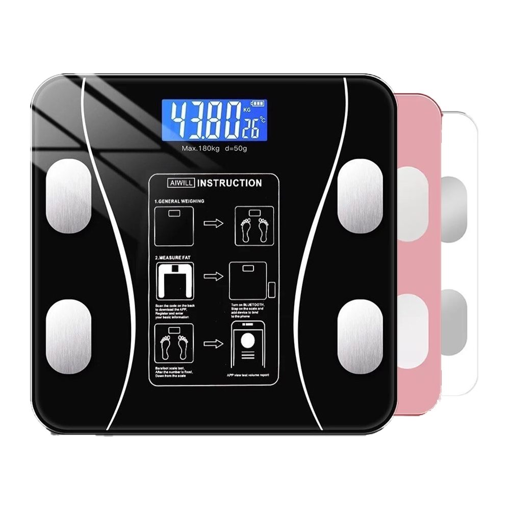 Smart wireless APP Body Scales Fat measure 180KG Bathroom Body Weighing Scales hotel home use OEM electronic scales