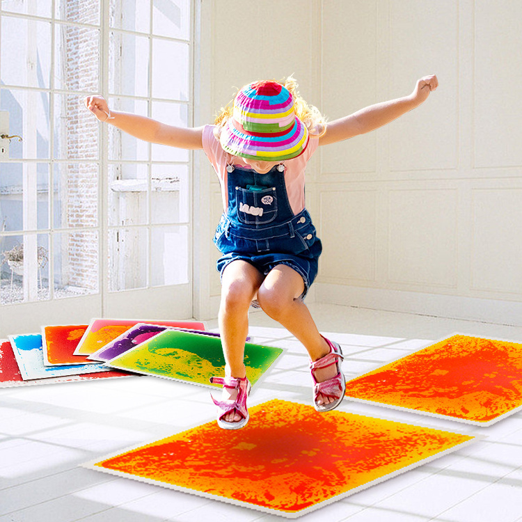 Kids Juguetes Educational Toys Mat Floor Set Tiles Sensory Integration Training Equipment For Autistic Fidget Children