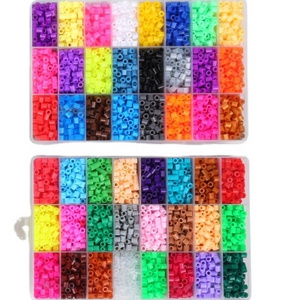 Wholesale educational toys diy puzzle game ironing beads set plastic 5mm perler beads