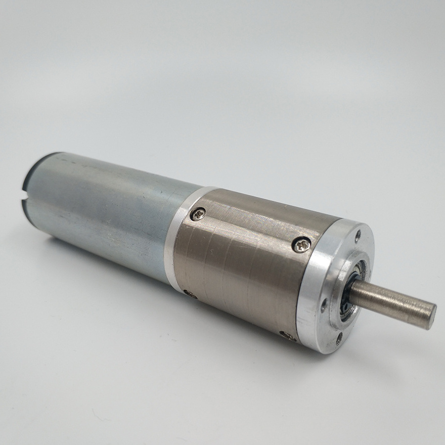 Good quality manufacturer 12/24v 32mm small planetary gearbox with dc motor at cheap price