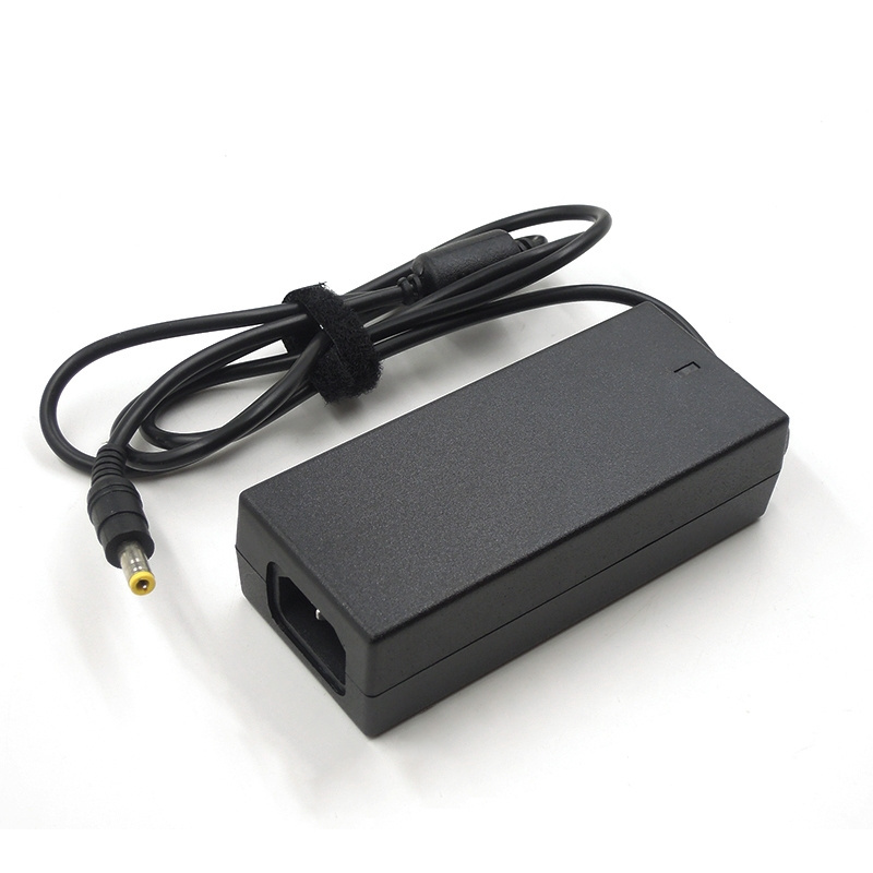 100-240V input black white plastic indoor adapt 5.5x2.1 connector AC DC 12V 5A 60w transformer power supply led driver