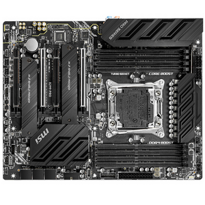 MSI X299 PRO LGA2066 gaming desktop computer motherboard