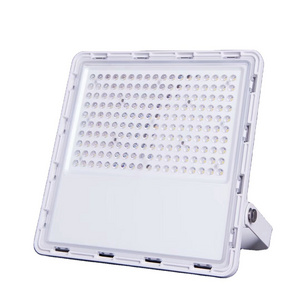 White housing economical outdoor lights ip65 waterproof 50watt led floodlight uv reflector