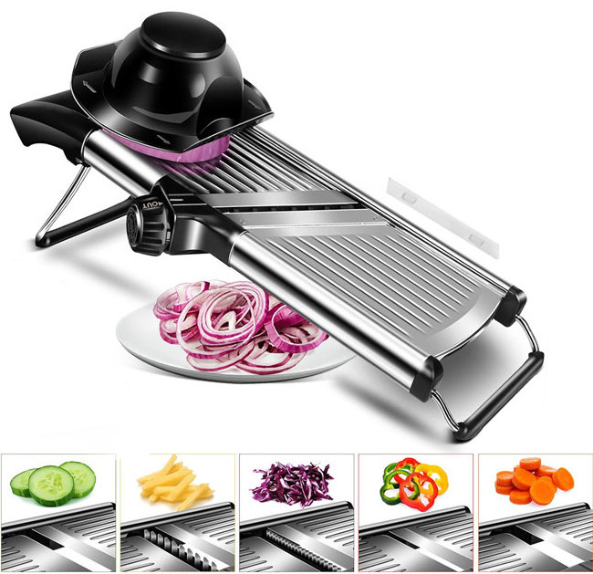 P1463 Stainless Steel Food Slicer Machine Vegetable And Fruits Chopper Potato Onion Tomato Cutter