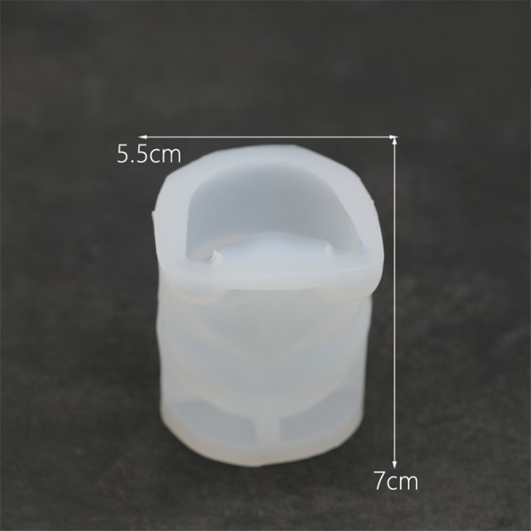 Aromatherapy candle handmade Lovely Penis silicone resin mold for candles