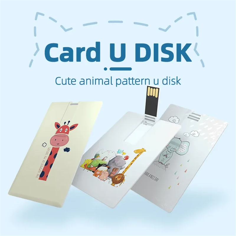 USB Credit Card 2.0 pendrive 6GB 32GB 64GB 128GB 256GB Business Card USB Flash Drive for computer