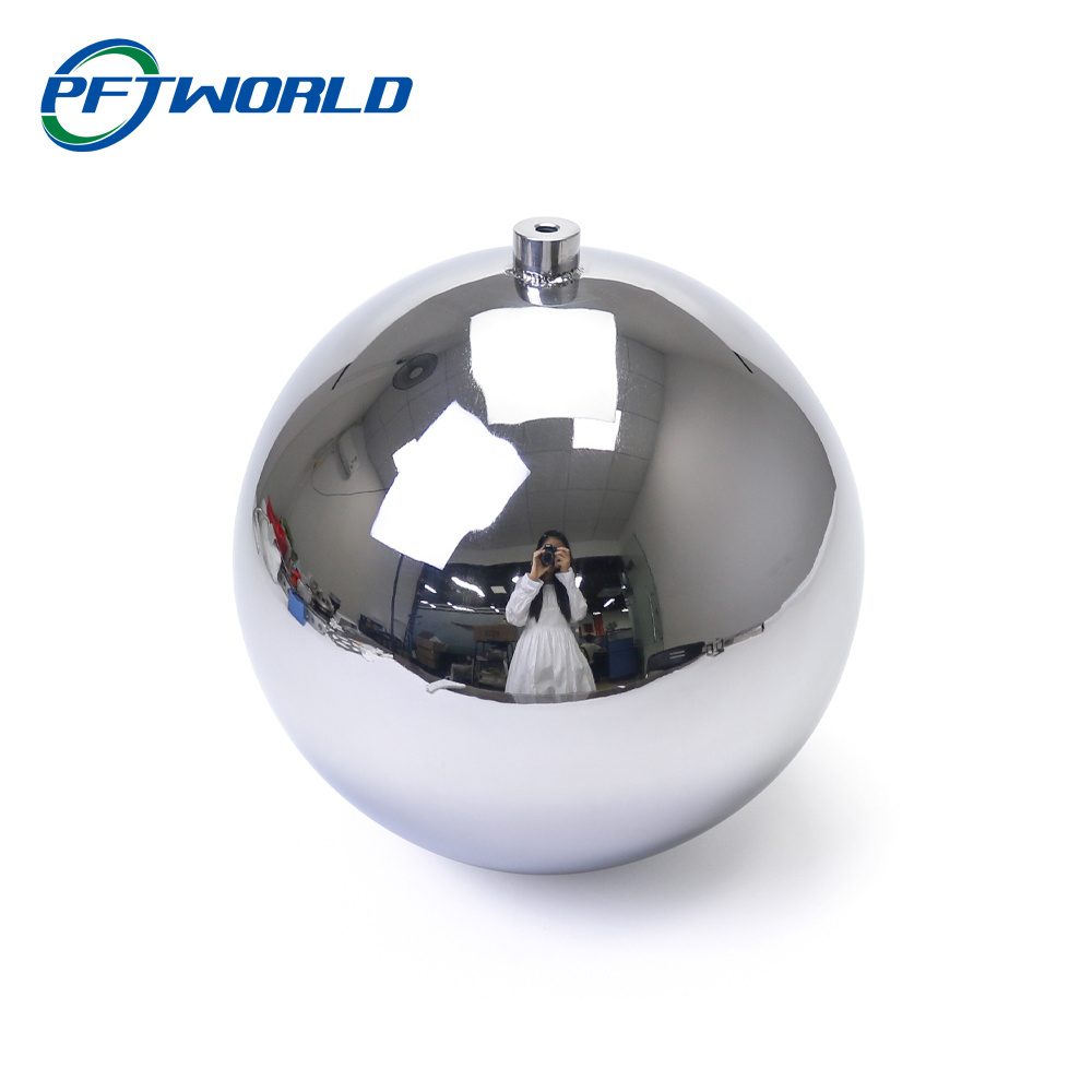 OEM CNC Machining Turning Photographic Decoration Metal Sphere Polished Mirror Customized Size Stainless Steel Ball