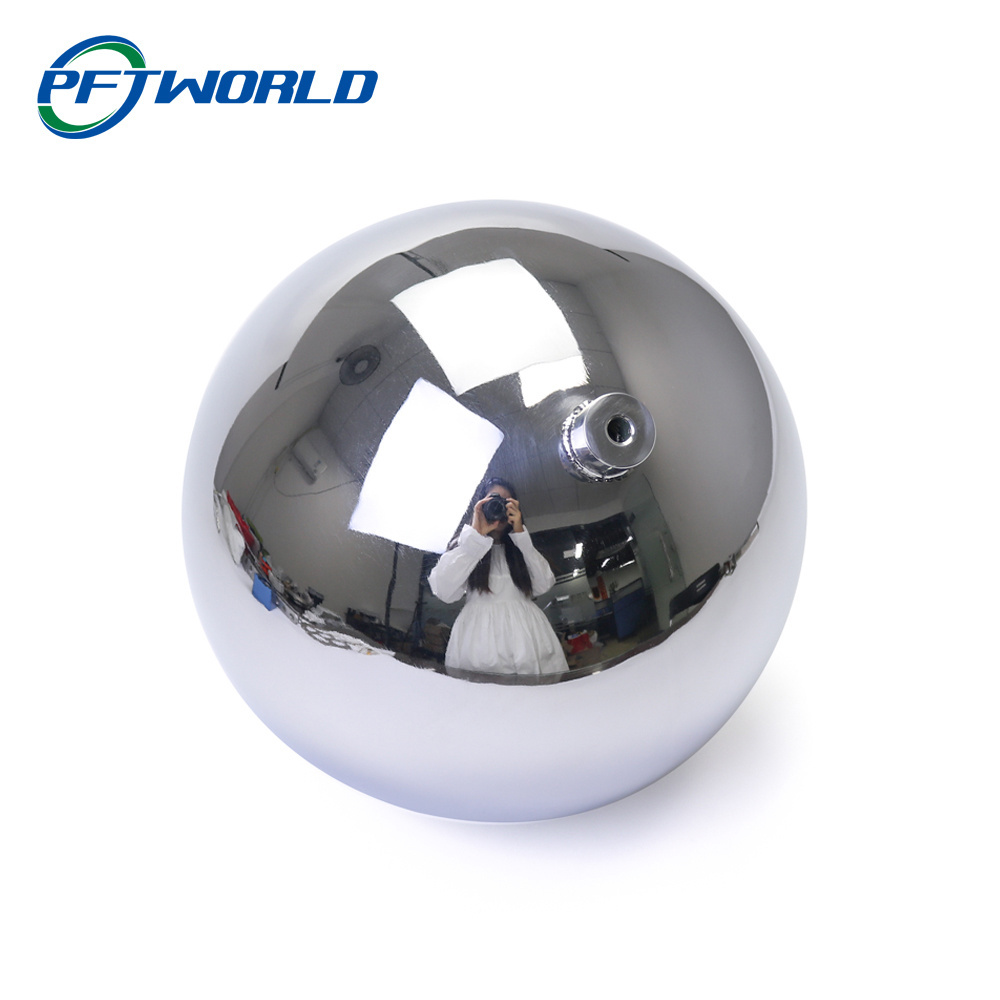 OEM CNC Machining Turning Photographic Decoration Metal Sphere Polished Mirror Customized Size Stainless Steel Ball