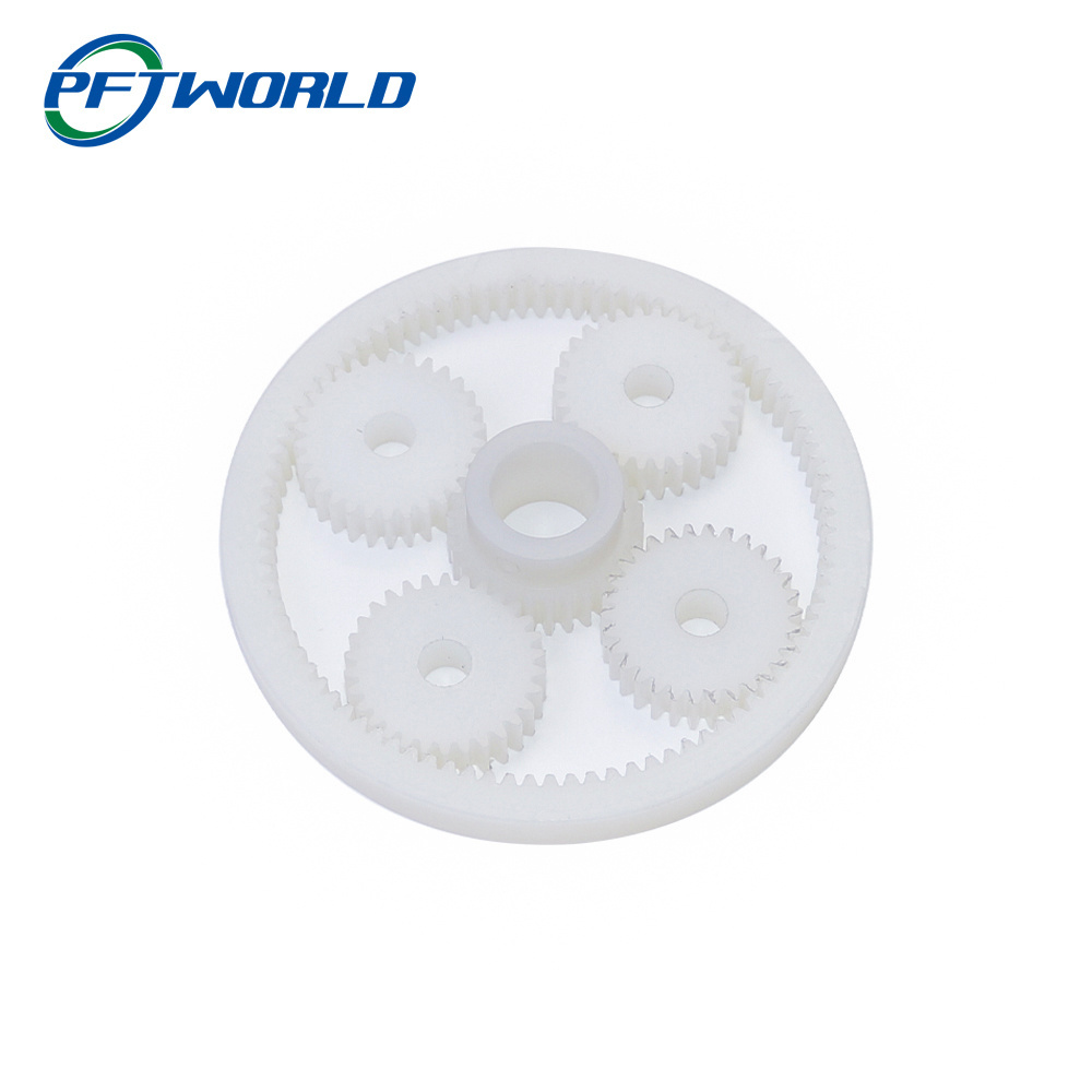 Custom Precision Machining Nylon Small Brass Aluminum Rack And Pinion CNC Plastic Planetary Gear Milling Parts Works