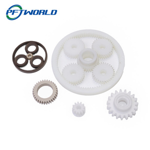 Custom Precision Machining Nylon Small Brass Aluminum Rack And Pinion CNC Plastic Planetary Gear Milling Parts Works