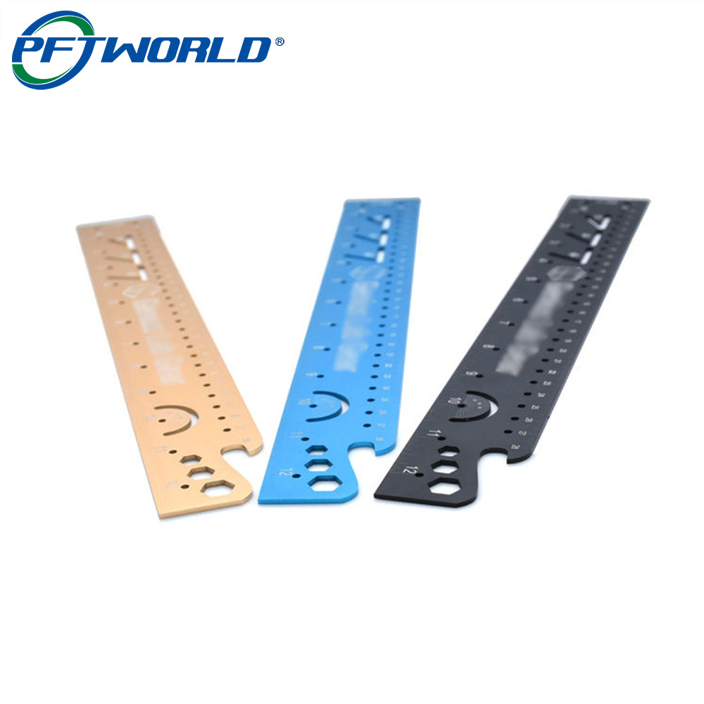 Sheet Metal Fabrication Stainless Steel titanium Aluminum CNC Machining Milling Turning CNC Part Custom Brass Ruler