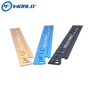 Sheet Metal Fabrication Stainless Steel titanium Aluminum CNC Machining Milling Turning CNC Part Custom Brass Ruler