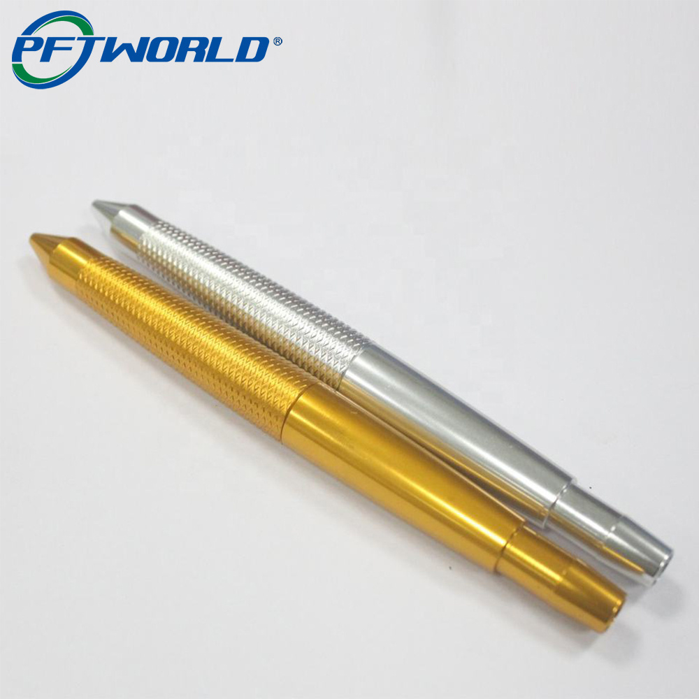 High Quality CNC Precision Machining Custom luxury LOGO Stainless Steel Part Metal Office Titanium Tactical ballpoint pens Pen