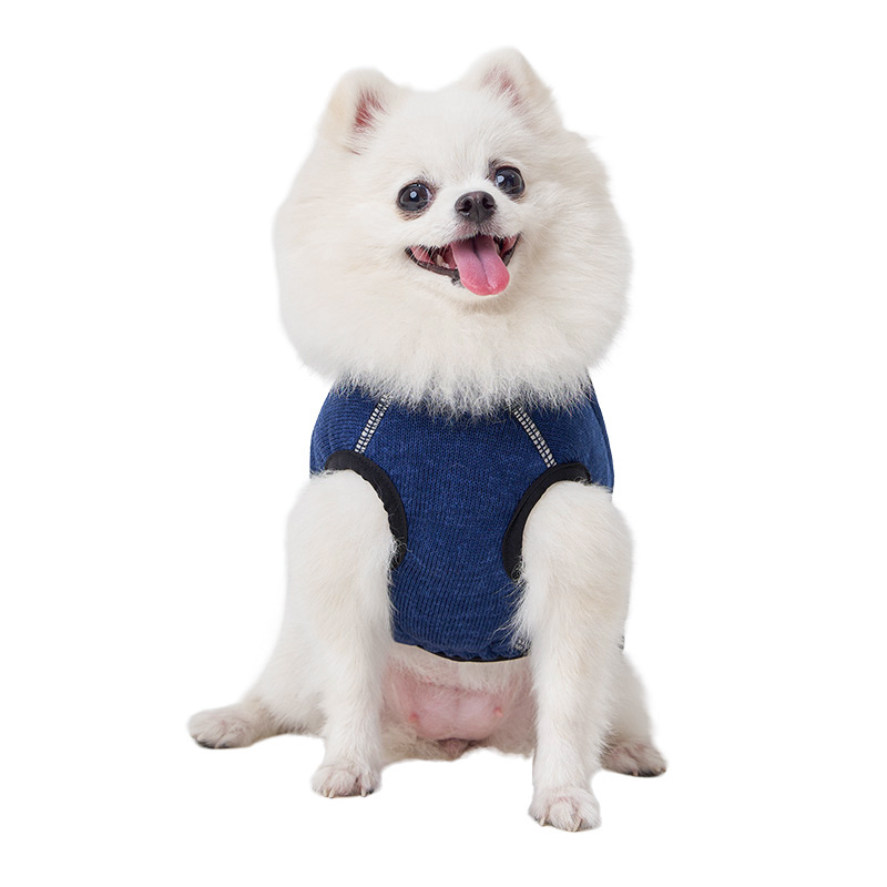 JYACWear hoodie with zipper reflective stripes dog designer clothes jumper pet fluffy dog sweater pet clothes luxury puppy cloth