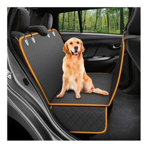 Dog Car Seat Cover for Back Seat Pet Waterproof Soft Seat Cover Hammock Scratch Proof Nonslip Pets Car Bench Protector for Pet