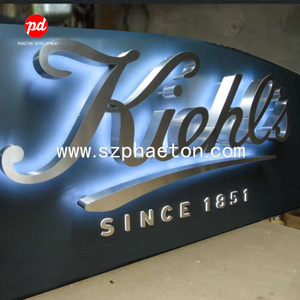 Led Channel Letter Sign Board Factory Custom Illuminated 3D Advertising Boards for Company Electronic Sign