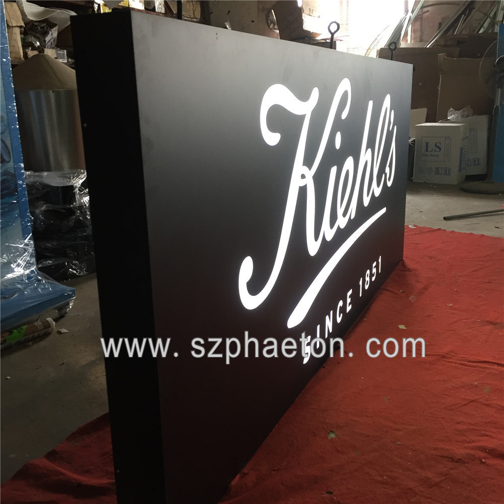 Company Logo Acrylic Frontlit Letter Sign For Store Outdoor LED 3D Waterproof Box letter Stainless steel advertising signage