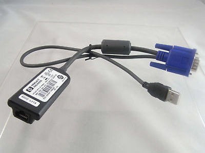 Server kvm remote control cable USB port 396633-001 336047-B21 KVM adapter