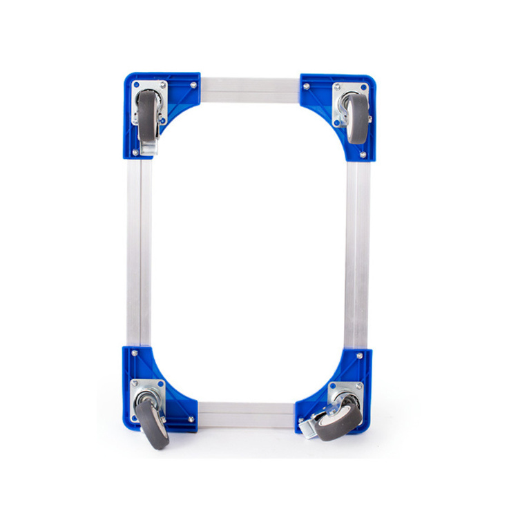 Hot Sale 4 Wheel Aluminium Plastic Moving Dolly for Logistic Turnover Box