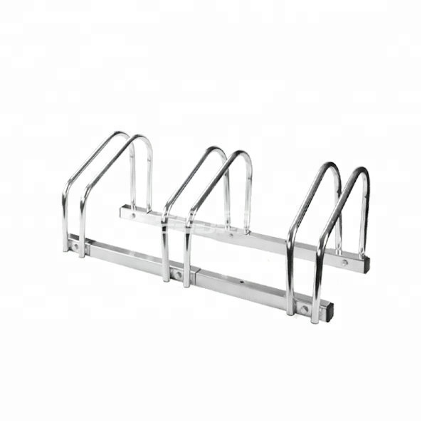 Metal Floorbitch Mounted Bike Rack Solid Easy Assembly Bicycle Parking Display Stand