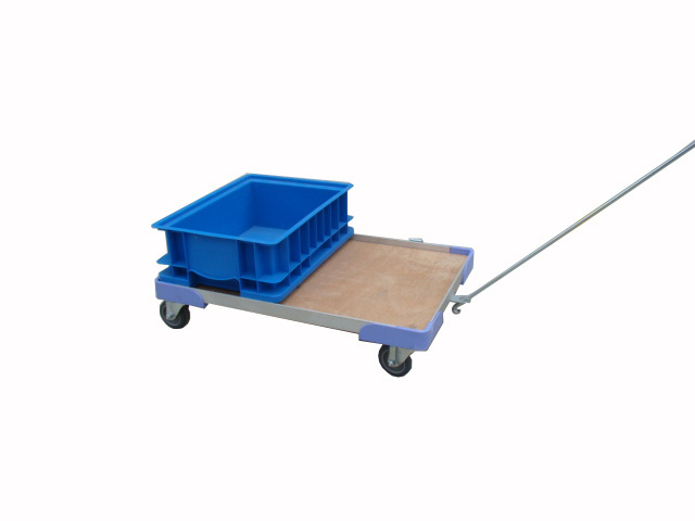 Hot sale Easy Moving Dolly For Box Crate Container Plastic Garden Heavy Duty Dolly Cart