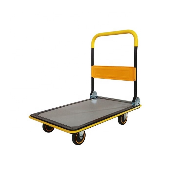 Hot sale folding portable steel trolley Multi-functional fashion trolley carts Platform Trolley