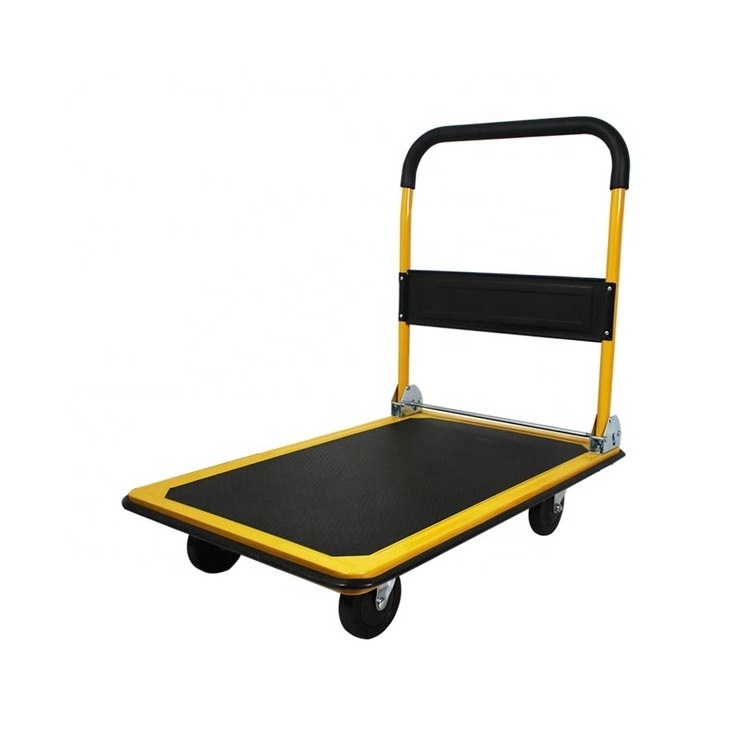 Hot sale folding portable steel trolley Multi-functional fashion trolley carts Platform Trolley