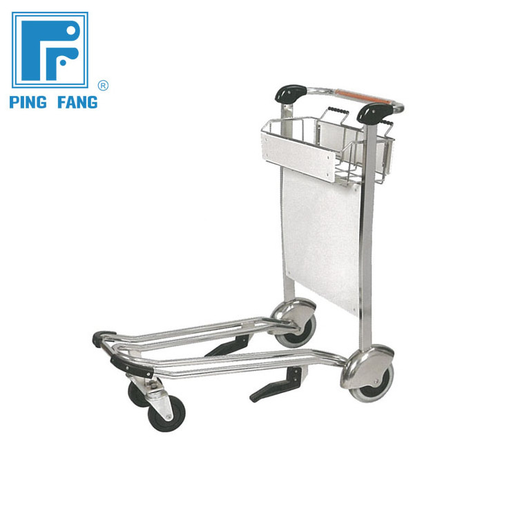 Airport  Luggage Trolleys/Airport Baggage Trolley/ airport trolley cart