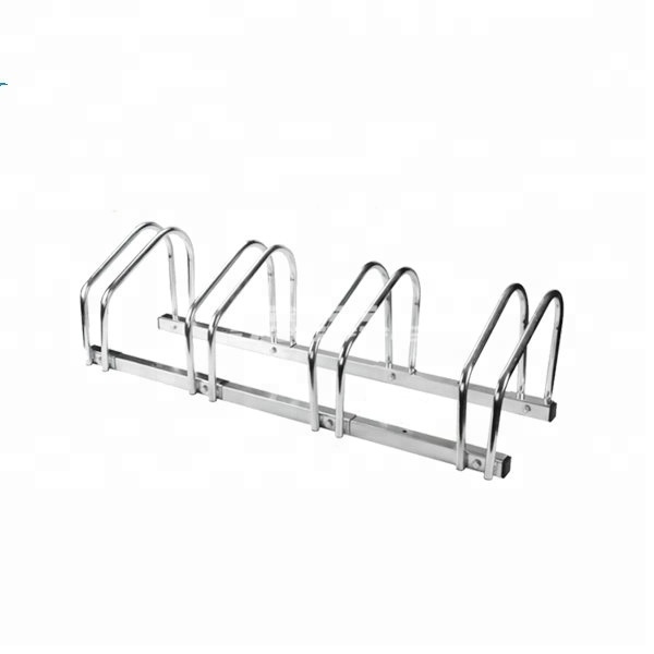 Metal Floorbitch Mounted Bike Rack Solid Easy Assembly Bicycle Parking Display Stand