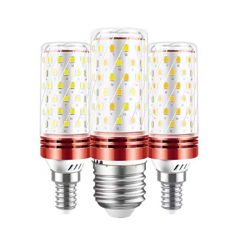 G4 G9 E14 E27 Ceramic Eye Protection Energy saving Bulb LED 3 Color Beads Edison Bulb 3W 5W 7W 10W Optional Dimmable