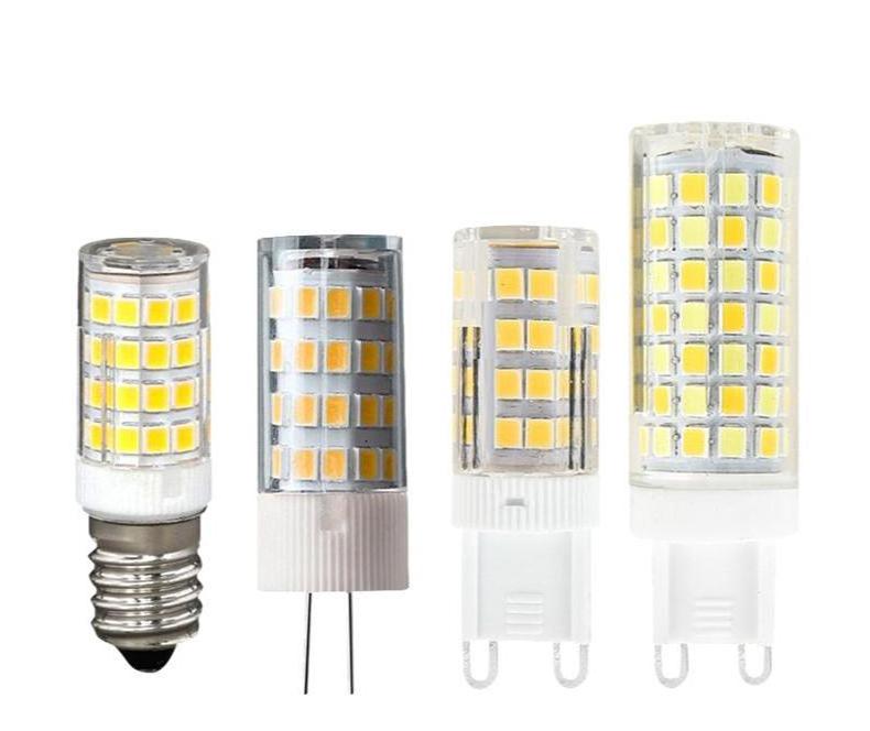 G4 G9 E14 E27 Ceramic Eye Protection Energy saving Bulb LED 3 Color Beads Edison Bulb 3W 5W 7W 10W Optional Dimmable