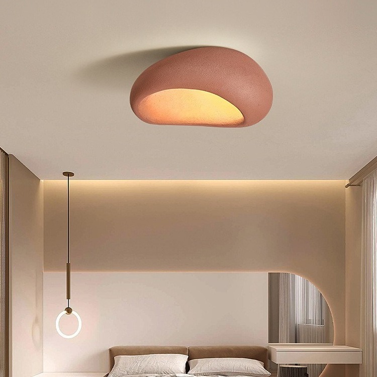 Wabi Sabi Modern Ceiling Lamp House Lighting Ceiling Lighting Decorative Hotel Bedroom Decorative Modern Led Ceiling Light