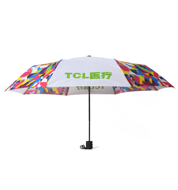 Fashion Full Printing Fold Umbrella Folding Automatic Umbrella For Travel Beach Umbrella