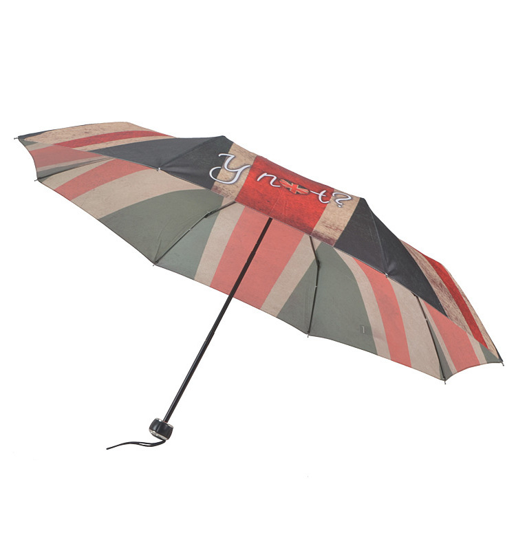 Cheap Promotional 3 Fold British Uk Flag Union Jack Umbrella