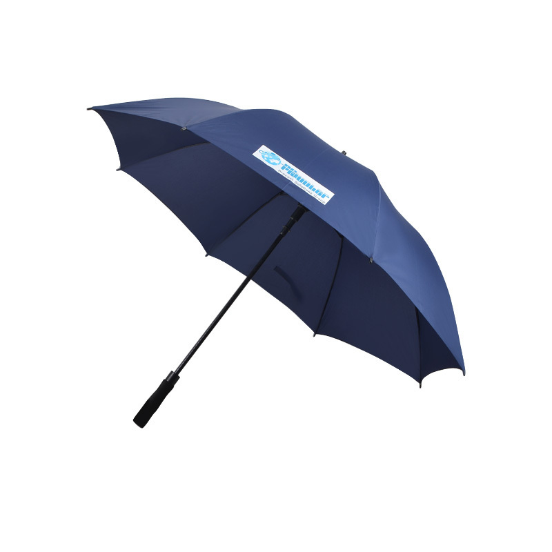 Custom Factory Price Paraguas Sombrillas Fiberglass Straight Golf Size Rain Umbrella