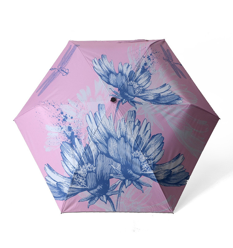 Customized Women's Personalized Sunshine Umbrella Outdoor UV Protection Sun Umbrella