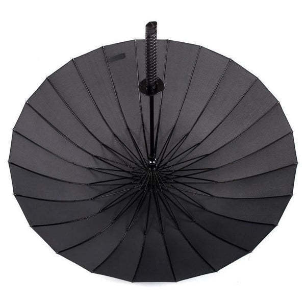 Customized logo japanese style samurai samurai sword handle umbrella umbrella with fan and water spray