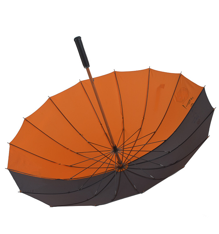 Customized 16 Bone Anime Series Long Handle Golf Umbrella Cute Female Reinforced Windshield Umbrella