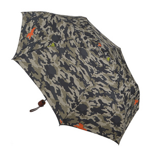 Customized high-quality men's umbrella camouflage umbrella 3 folding sun umbrella