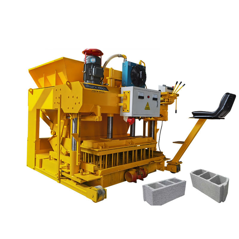 Used  Excellence Hydraulic Press Brick Making Machine Low Price Automatic Brick And Block Making Machine