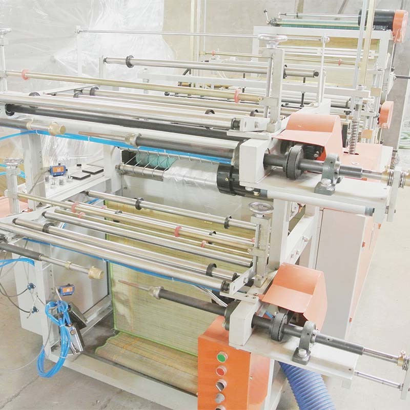 Used High Quality Polythene Nylon Plastic Bag Production Making Machine T-shirt Bag Machine